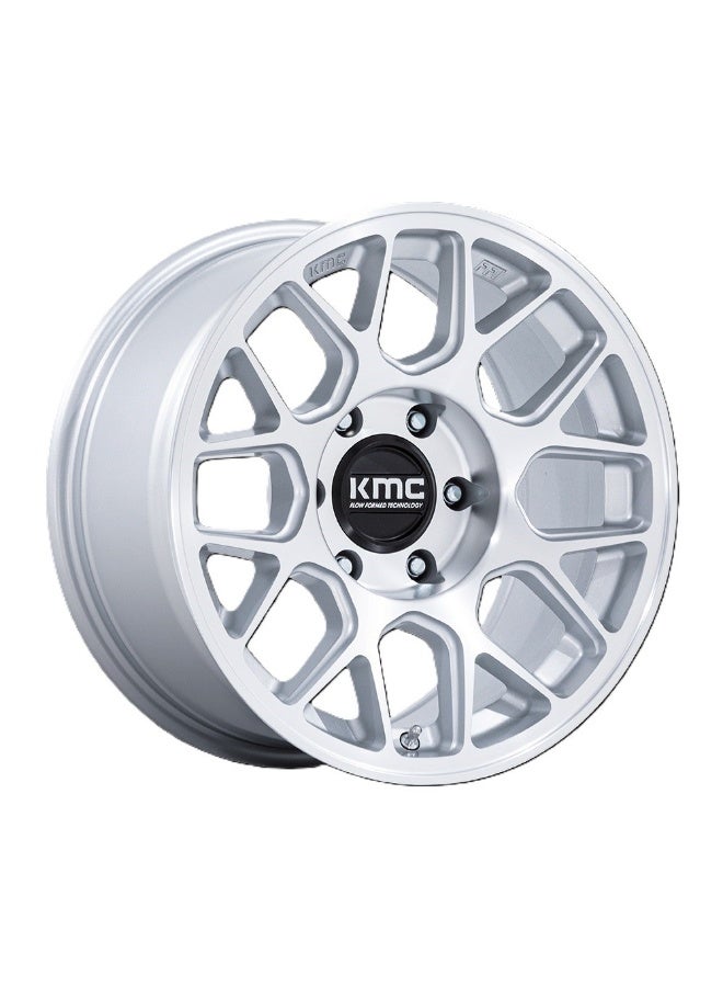 KM730 هاتشِت 17×8.5 6×139.7 ET25 CB106.1 فضي لامع